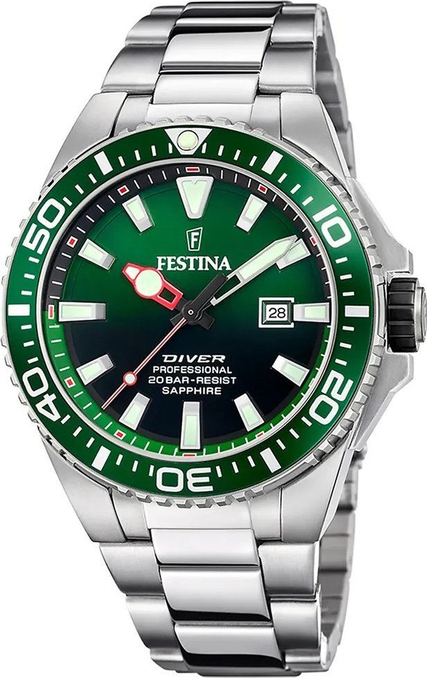 Zegarek Festina Zegarek męski Festina F20663-2 srebrny