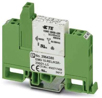 Phoenix Contact Przekaźnik interfejsowy 1P 6A 230V AC/DC EMG 10-REL/KSR-230/21-LC 2964380
