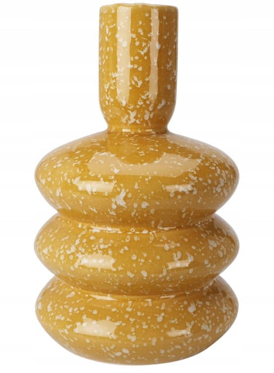 Wazon dekoracyjny nakrapiany 27,5x17 cm ozdobny ceramiczny