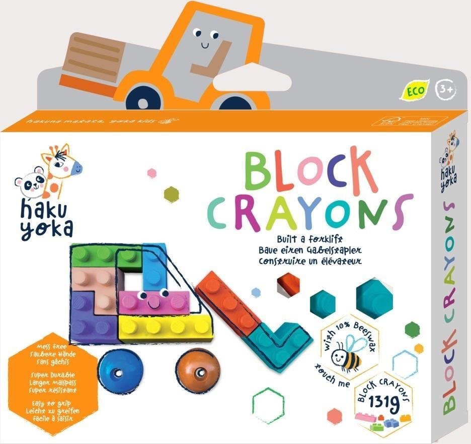 Kredki klocki - Wózek widłowy