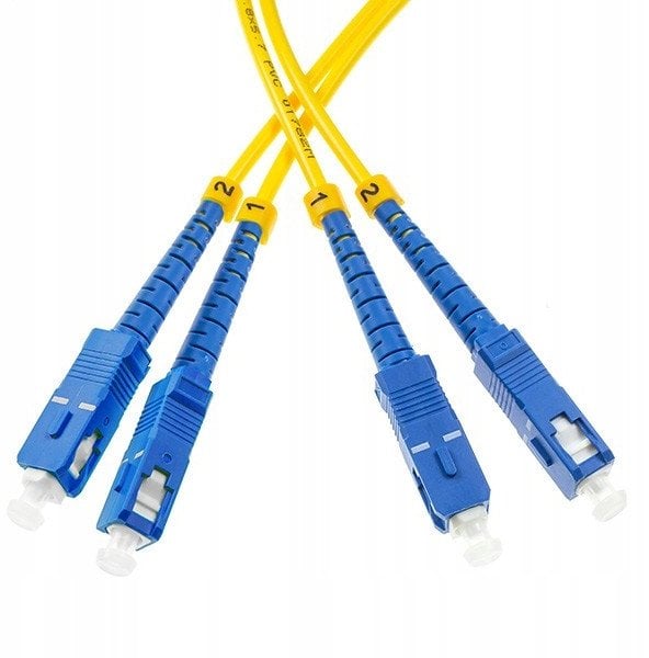 Patchcord SM SC/UPC-SC/UPC duplex 3m 9/125 3.0mm G652D
