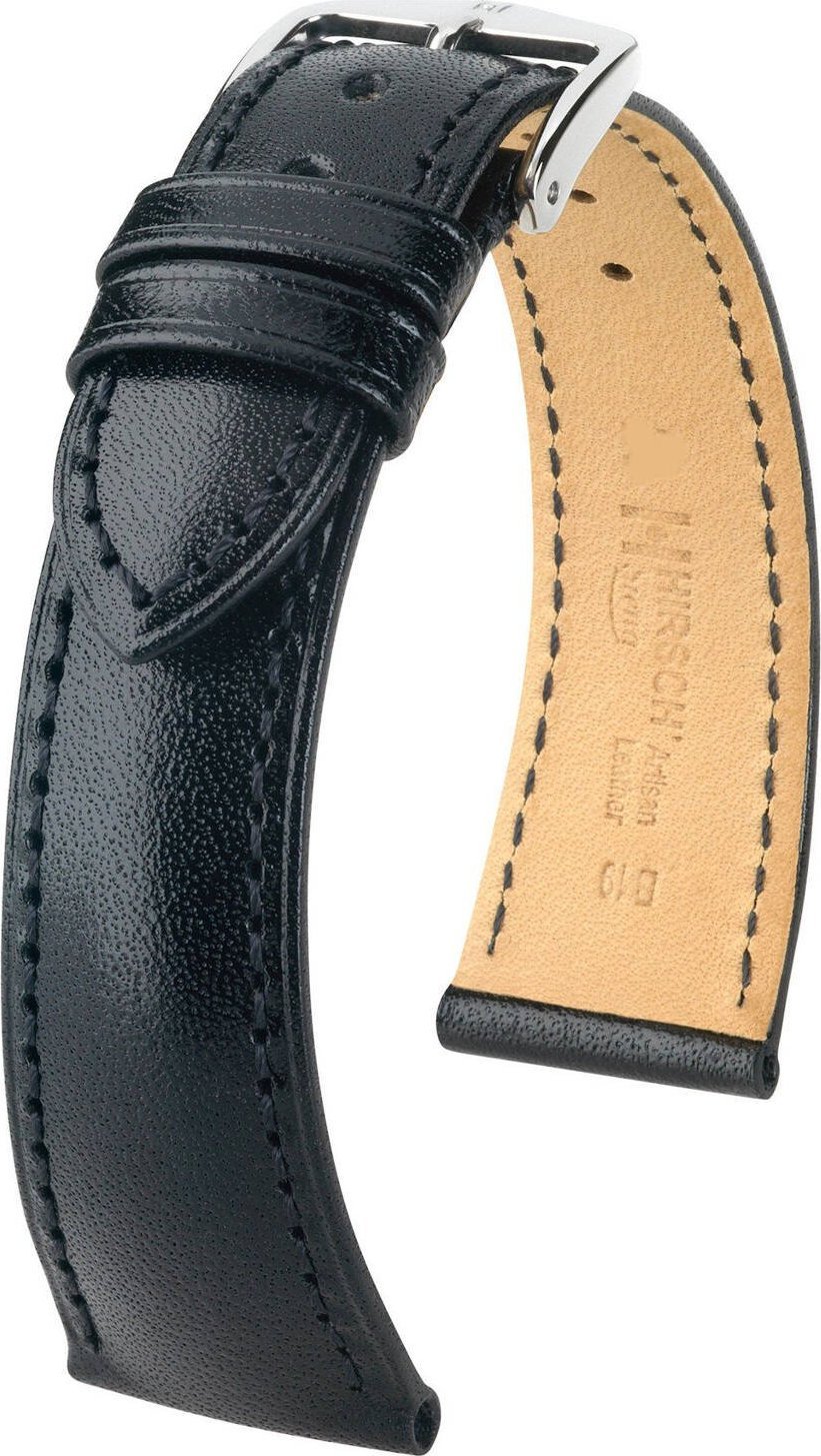 Hirsch Skórzany wodoodporny pasek do zegarka 19 mm HIRSCH Siena L 04202050-2-19