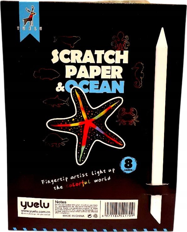 Twoje Hobby Magiczna Zdrapka Seria oceaniczna 8w1