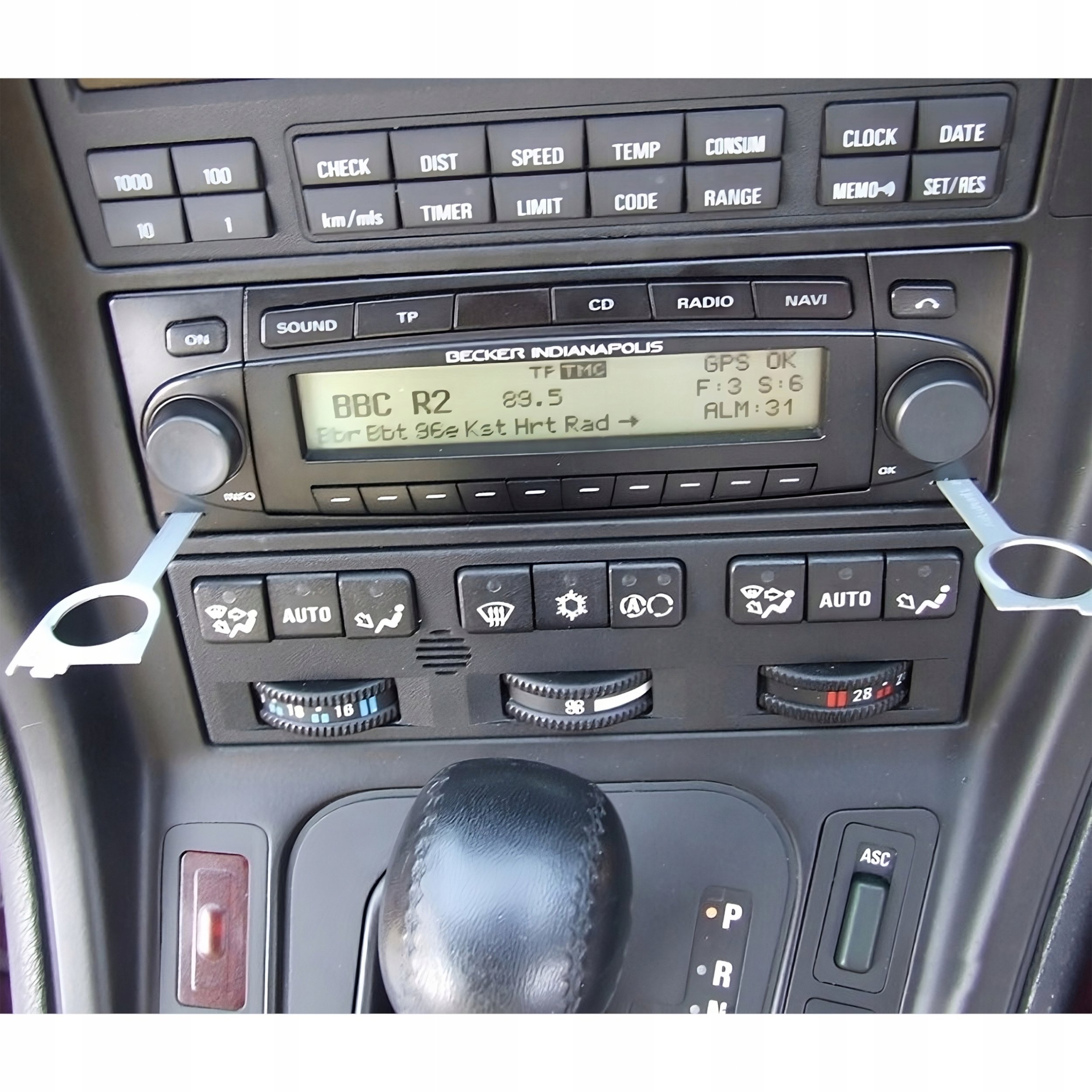 Radio samochodowe Retoo Zestaw do demontażu radia I nawigacji 20 elementów