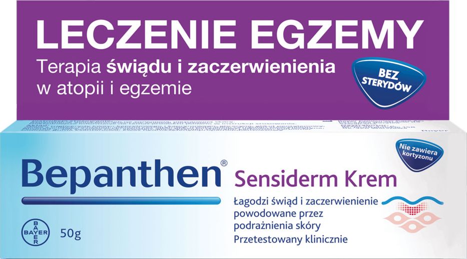 Bayer Bepanthen SENSIDERM Krem 50g