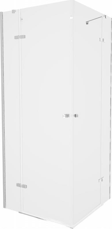 Mexen Mexen Roma Duo kabina prysznicowa uchylna 120 x 110 cm, transparent, chrom - 854-120-110-02-00