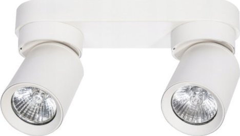 Kinkiet Lampa sufitowa LED, ruchoma, biała GU10 x2 (kinkiet)