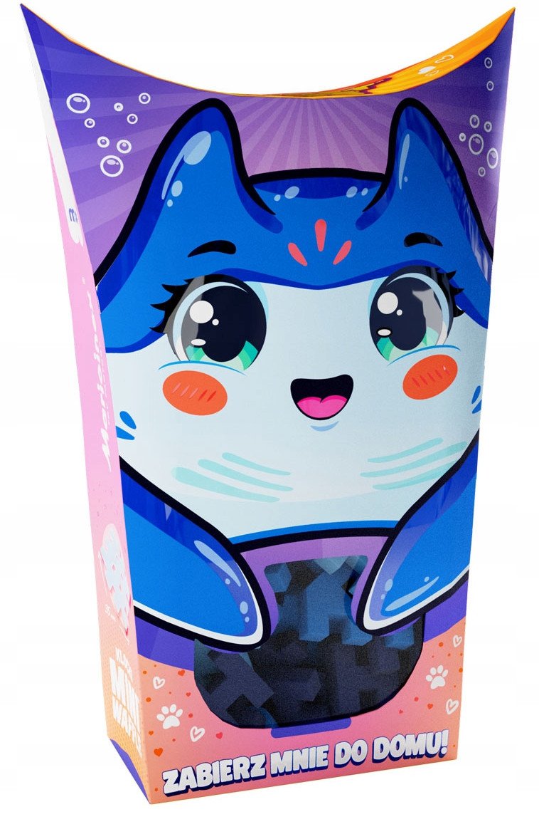 *****Klocki wafle mini PocketPets Płaszczka 07047