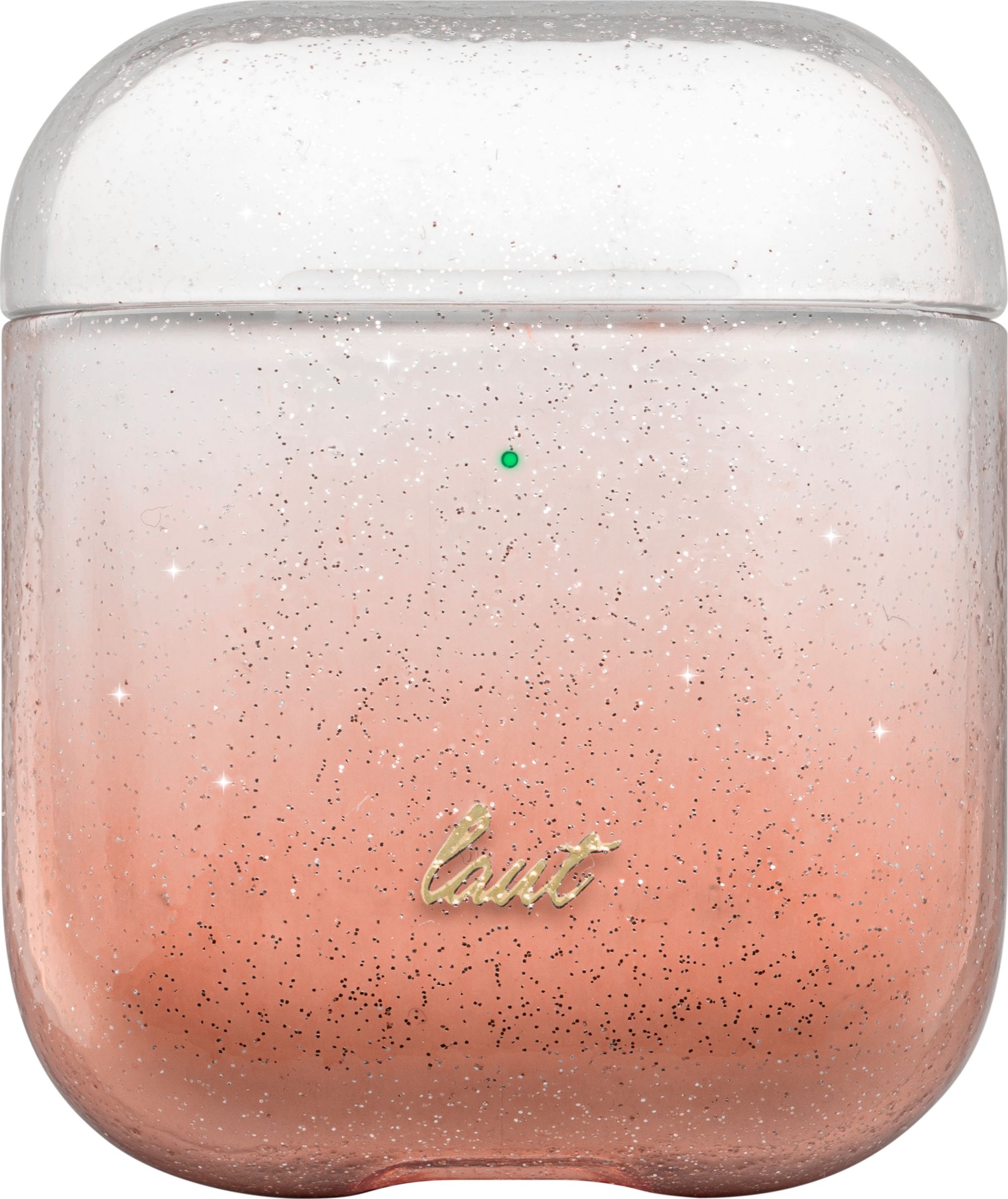 Laut Etui ochronne Ombre Sparkle do AirPods pomarańczowe