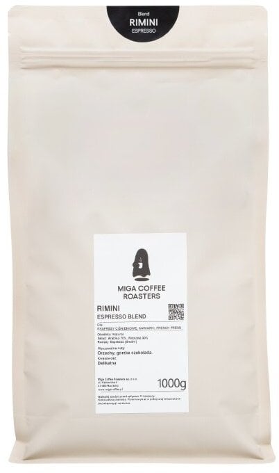 Kawa ziarnista Miga Coffee Kawa ziarnista Rimini Espresso 1kg