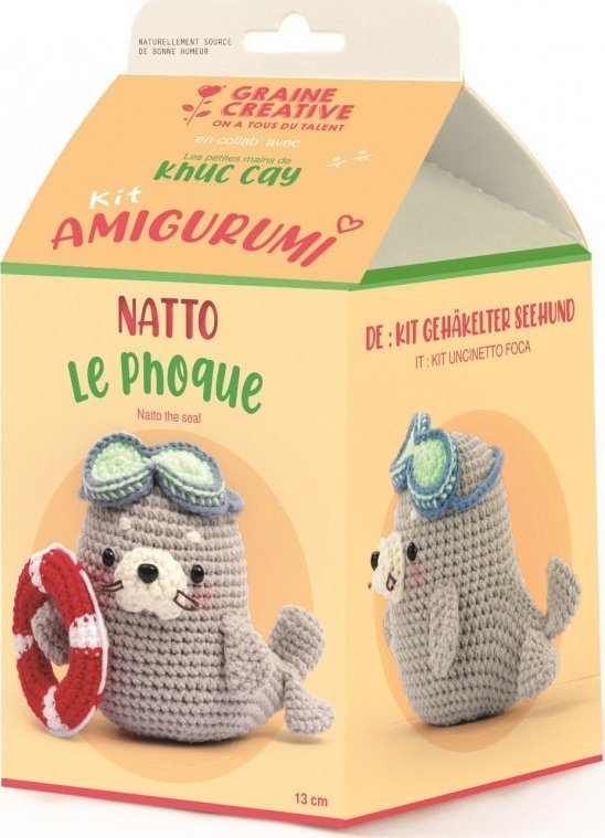 Zestaw do Szydełkowania Foka