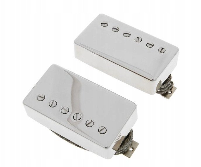 Gibson Custombucker Nickel Set Zestaw przetworników Vintage Humbuckerów