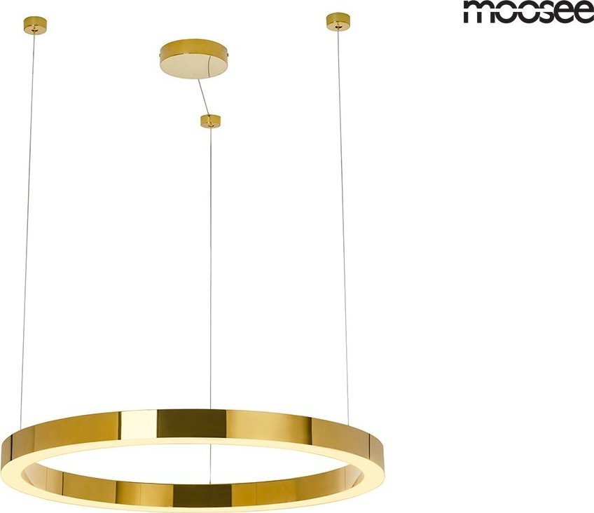 Lampa wisząca Moosee MOOSEE lampa wisząca RING LUXURY 70 złota