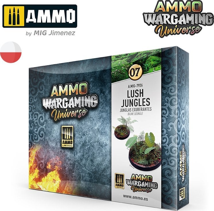 Vallejo Ammo: Wargaming Universe 07 - Lush Jungles - Bujne d¿ungle