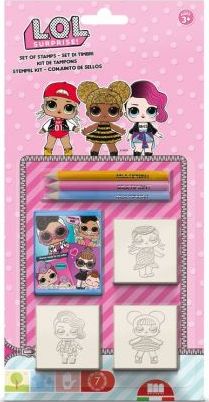 Dante Pieczątki LOL blister 3szt. 3980