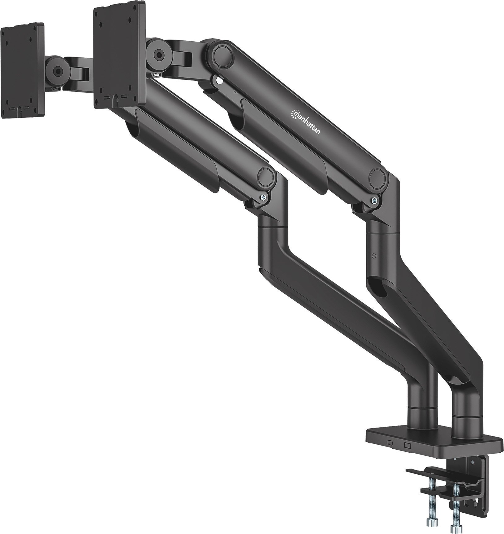 Manhattan 462587 uchwyt / stojak do monitorów 114,3 cm (45") Biurko Czarny