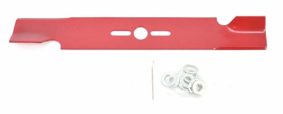 NÓŻ DO KOSIARKI 50cm Z WYRZUTEM I Z ADAPTERAMI /SILVER