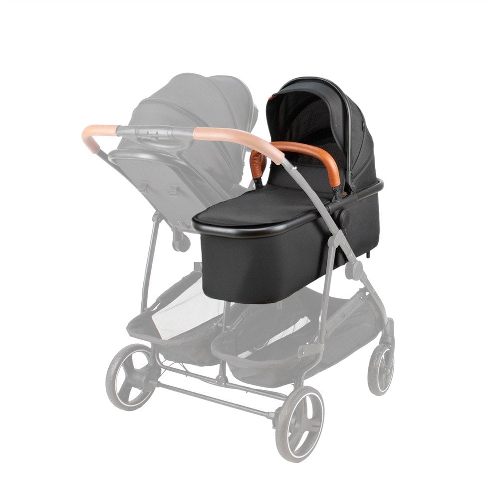 Vežimėlio lopšys BabyTrold Sibbi, Duo black