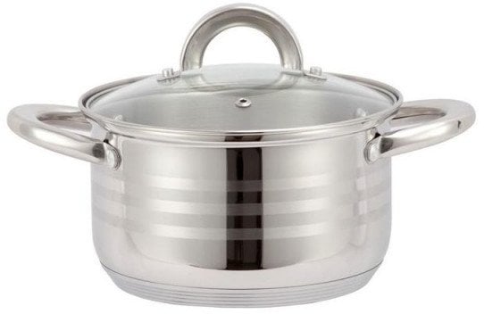 CASSEROLE WITH LID2.5L 18X10.5 DOMOLETTI