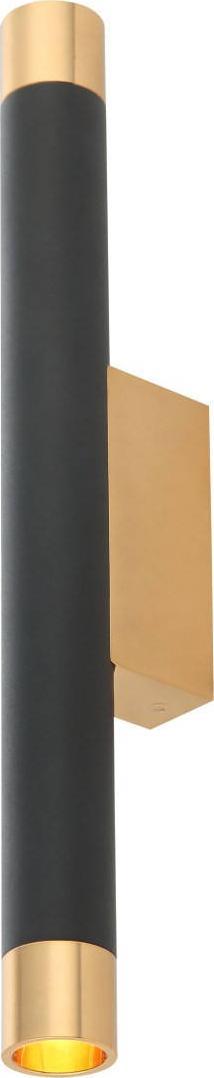 Kinkiet Orlicki Design LAMPA ścienna Q Parette Nero / Gold Orlicki Design metalowa OPRAWA kinkiet tuba czarna złota