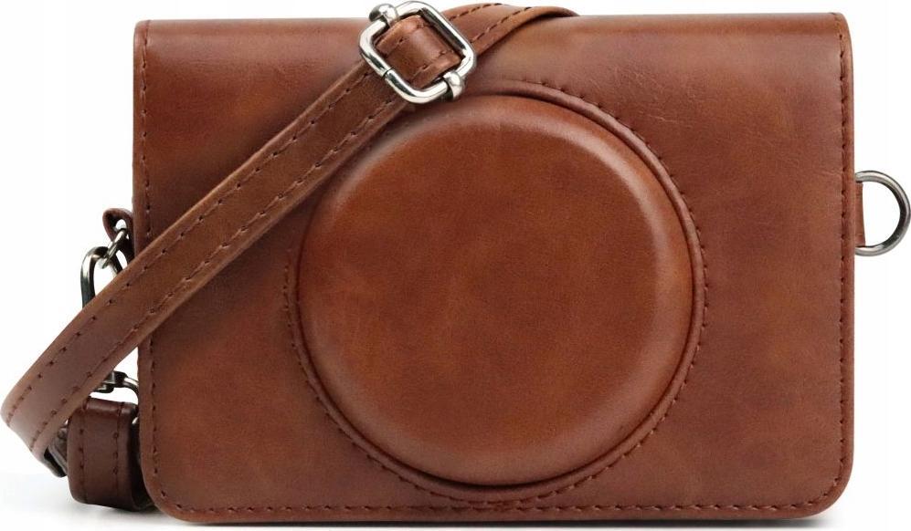 Pokrowiec LoveInstant Futerał Pokrowiec Do Kodak Minishot Combo 2 Retro / C210r / Brązowy