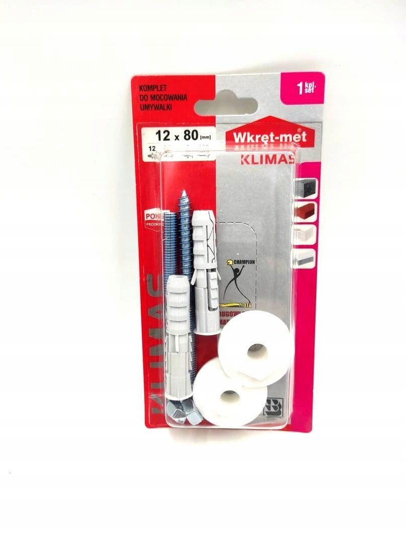 WASH BASIN FIXING KIT 12X100 2PCS (40)