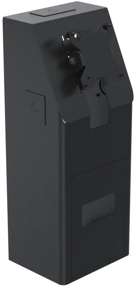 Ergonomic Solutions SpacePole Kiosk SPK402-02 akcesorium do systemów POS Zestaw do kiosku Czarny Metal 75 x 75 mm 100 x 100 mm