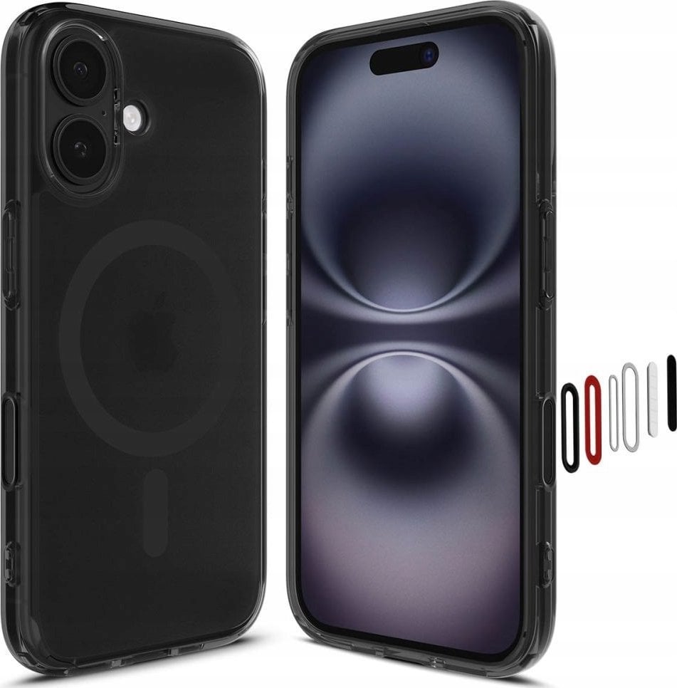 SPIGEN ULTRA HYBRID ”T” MAG MAGSAFE IPHONE 16 FROST BLACK