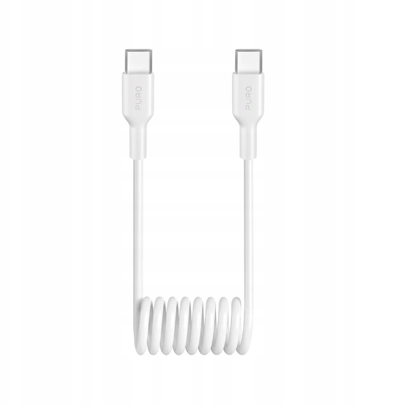Kabel USB Puro USB-C - USB-C 1 m Biały (8018417498800)