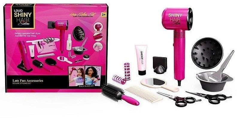 Suszarka do włosów z akcesoriami