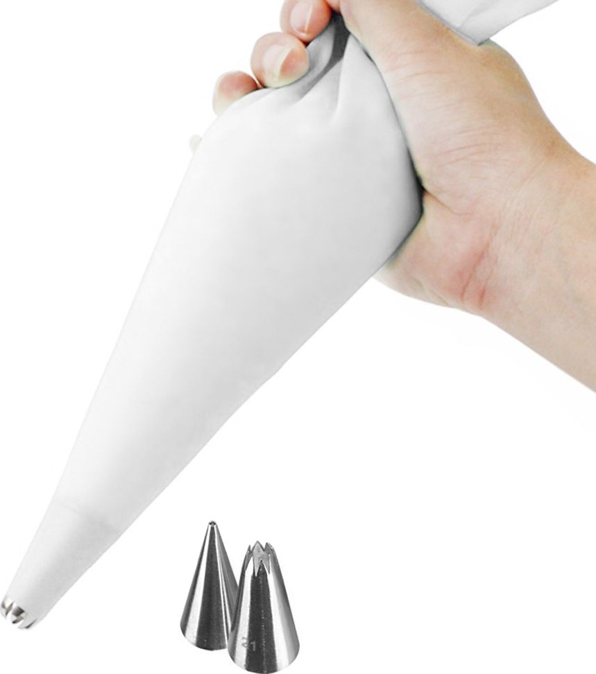 Orion Rękaw cukierniczy SILIKONOWY dekorator + TYLKI 2x uniwersalny