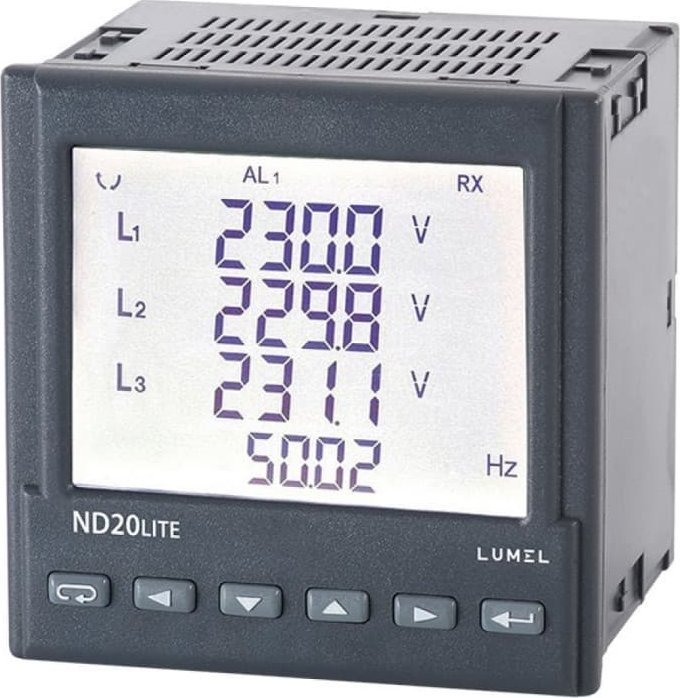 Miernik parametrów sieci 1 i 3-fazowej ND20LITE22100M1