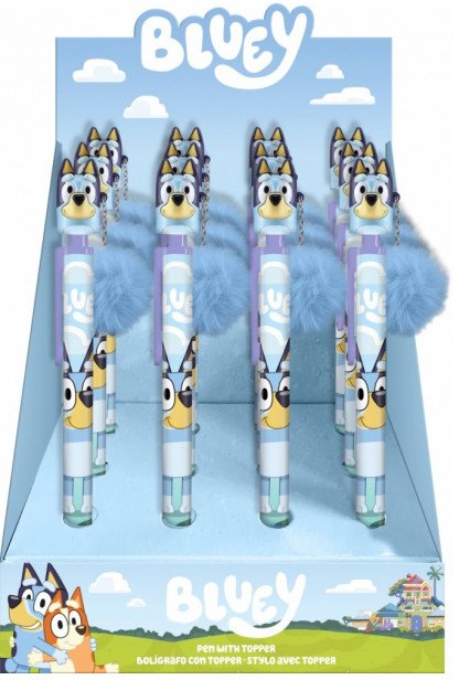 kids euroswan Długopis z toperem Bluey Display 12 sztuk