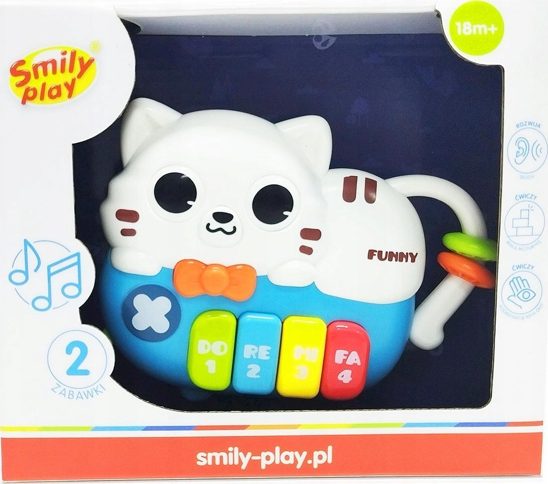 Smily Play Zwierzaczkowe pianinko Kotek