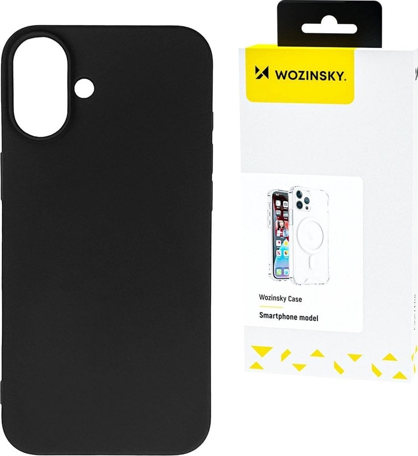 Silikonowe etui Wozinsky Silicone Case na Samsung Galaxy S25 - czarne