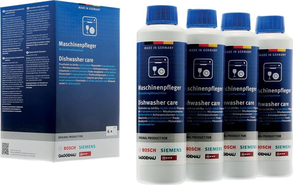 Bosch BSH Dishwasher care - 4-pack