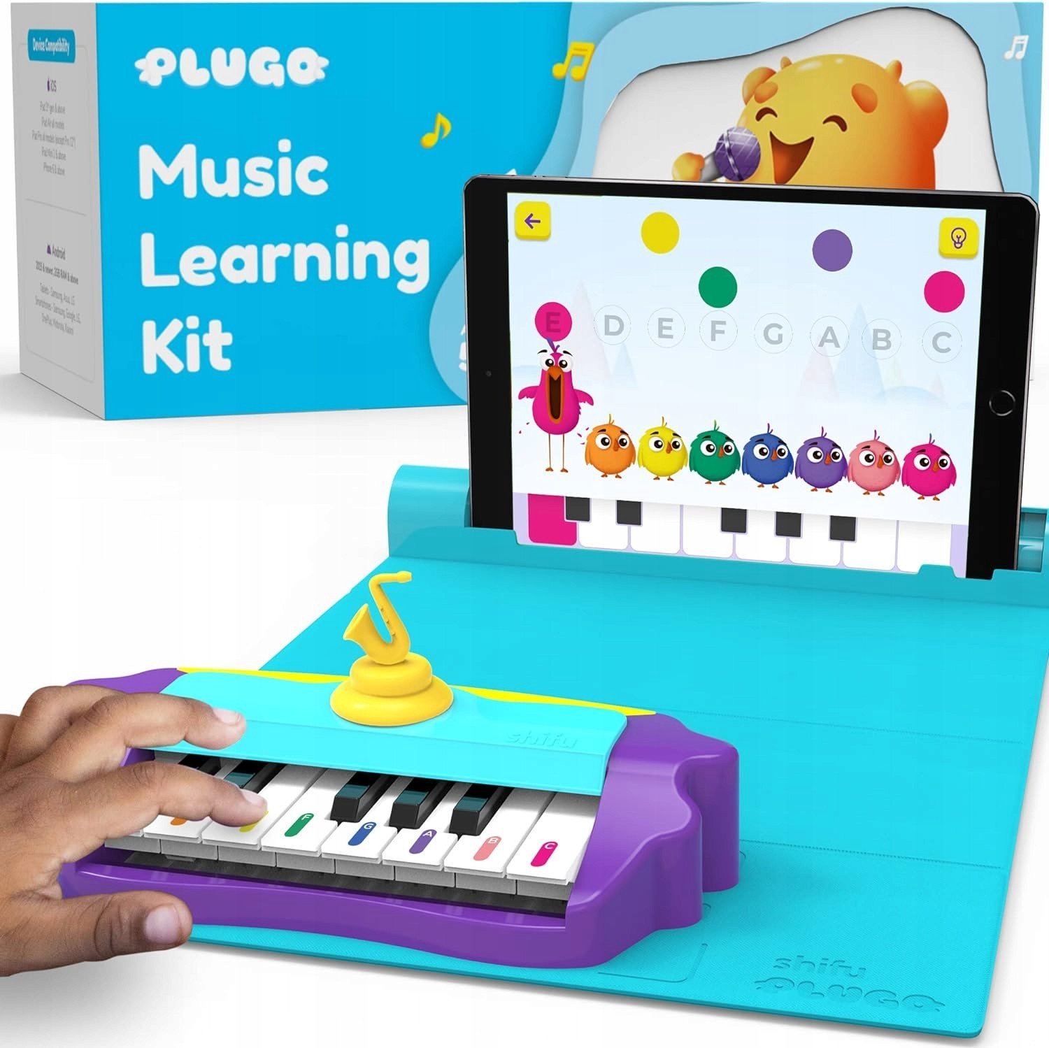 Shifu Shifu Plugo Piano - Inteligentna Zabawka Edukacyjna AR STEM - Pianino