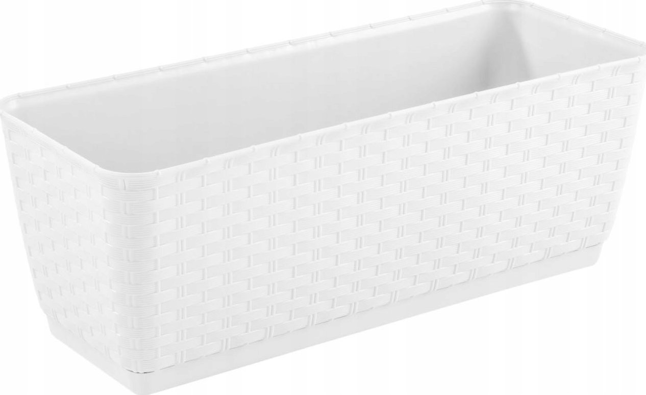 Prosperplast Doniczka skrzynka balkonowa RATOLLA DRL500P biała