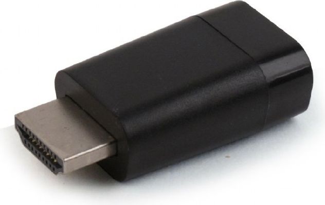 Adapter AV Gembird HDMI - D-Sub (VGA) czarny (AB-HDMI-VGA-001)