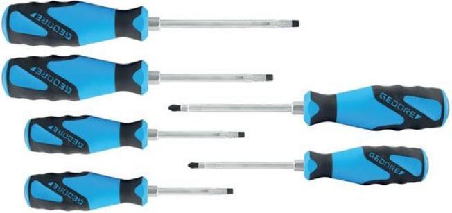 Gedore Gedore Screwdriver set w. Impact cap - (1878743)