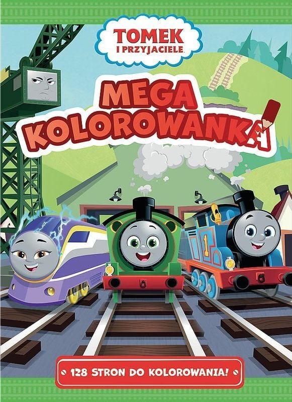 Tomek i Przyjaciele. Mega kolorowanka