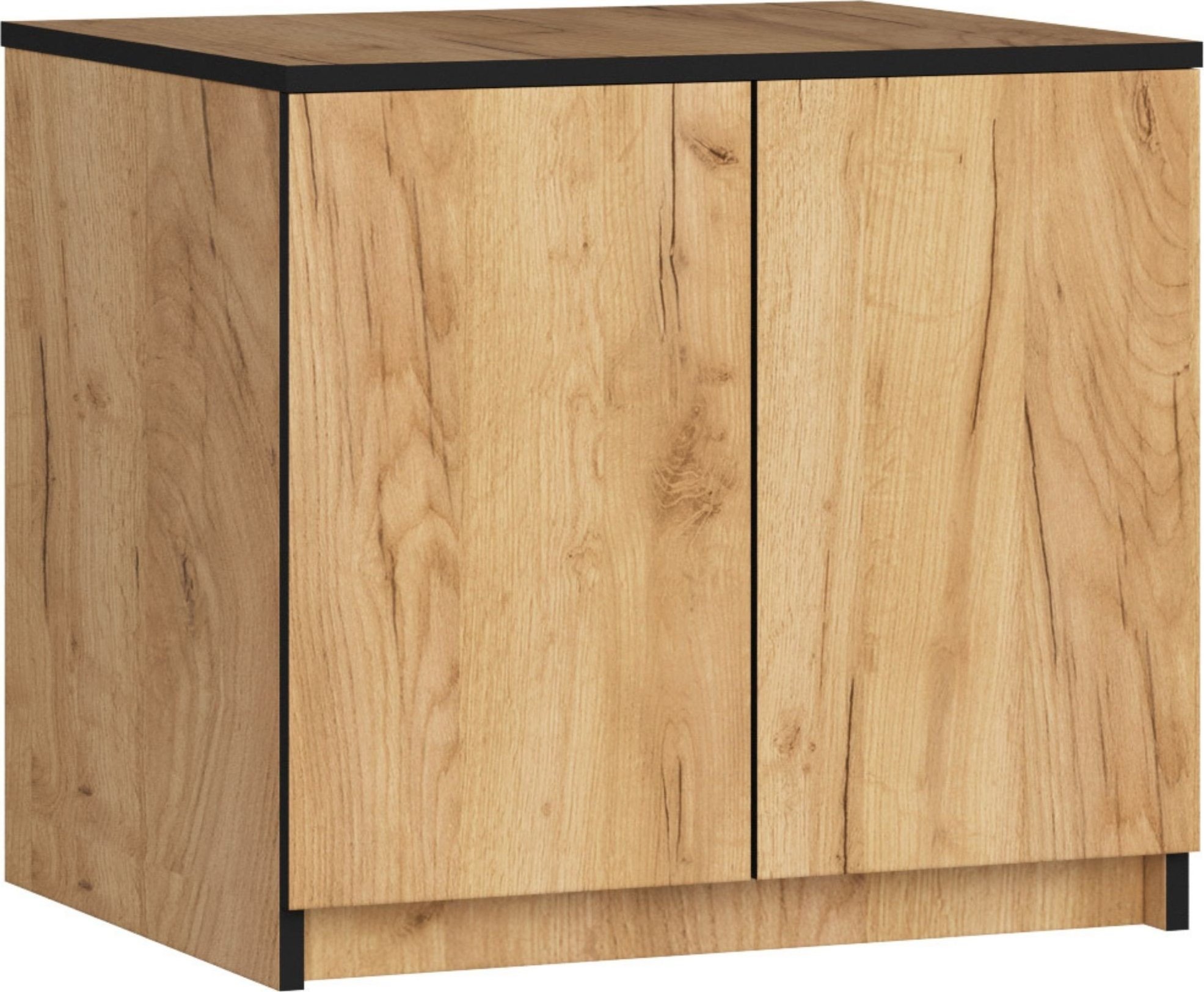 Fabryka Mebli Akord Nadstawka na szafę 60 cm - dąb craft - 2 drzwi