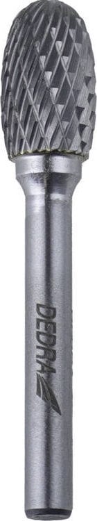 Dedra Frez trzpieniowy owalny E12x20mm, trzpień 6mm