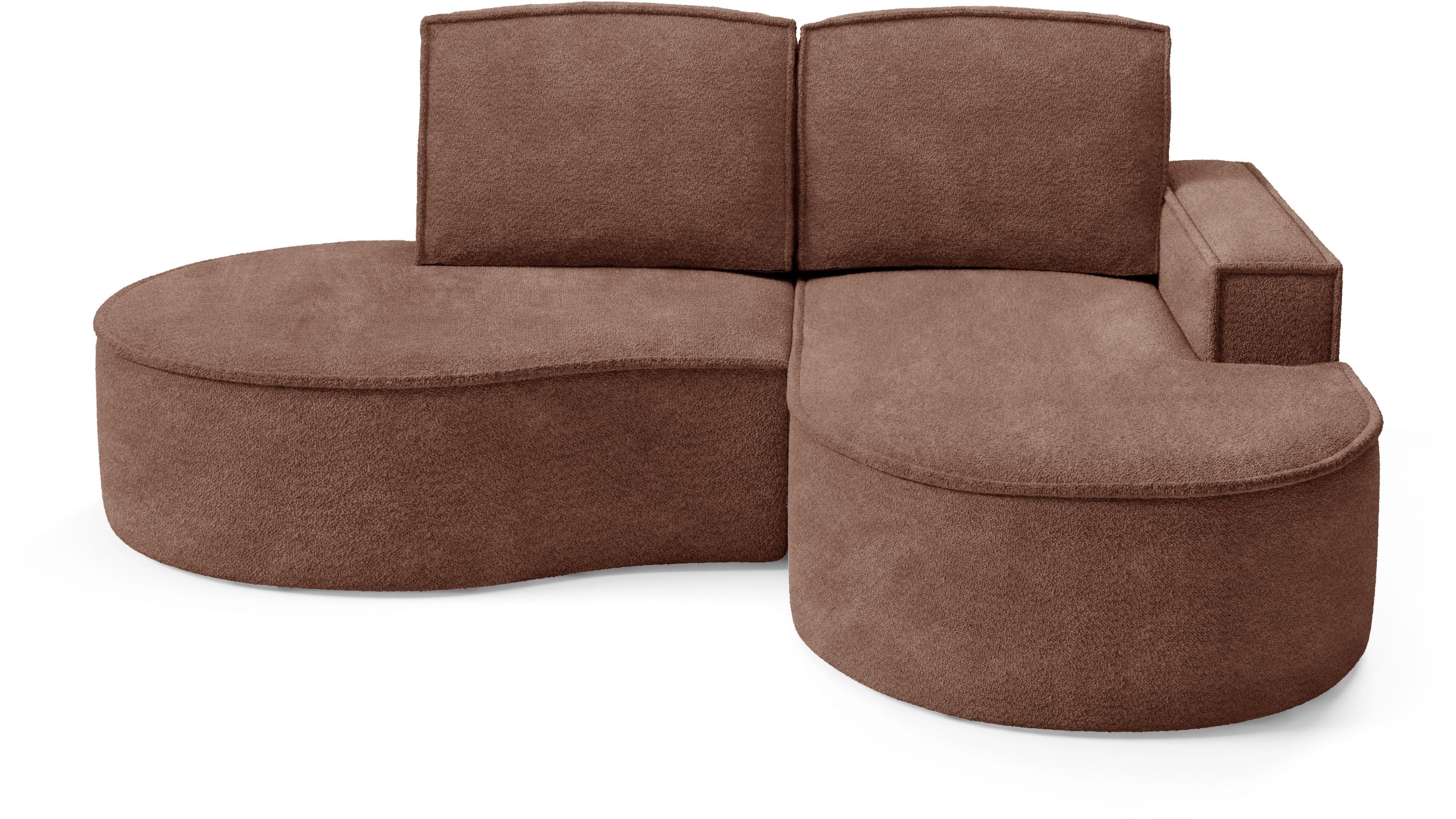 Narożnik , Rogówka MOLLY Boucle , BONELL zaokrąglony , okrągły kształt quelle 26