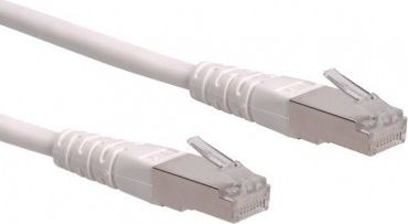 Roline Roline PatchCord S/FTP (PiMF) Kat.6 10m biały