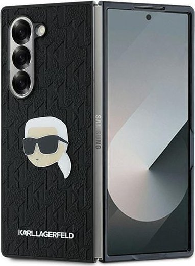 Karl Lagerfeld KLHCZFD6PGKSKIHK Z Fold6 F956 czarny/black Saffiano Monogram Head Pin