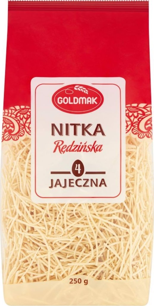Goldmak Goldmak Makaron nitka Rędzińska 4-jajeczna 250 g