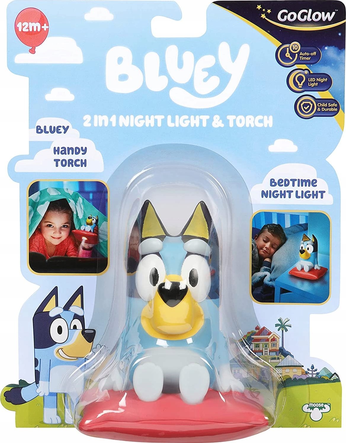 Bluey Bluey - GoGlow Buddy Night Light and Torch - (10039) /Baby and Toddler Toys