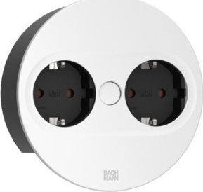 Bachmann BACHMANN TWIST 2 2xCEE7/3 2,0m AEH RAL9010 30GE rond