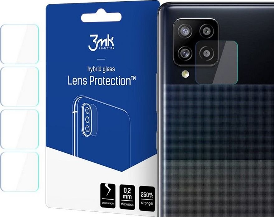 3MK SZKŁO HYBRYDOWE 3MK LENS PROTECTION GALAXY A42 5G (5903108305631) - 5903108305631